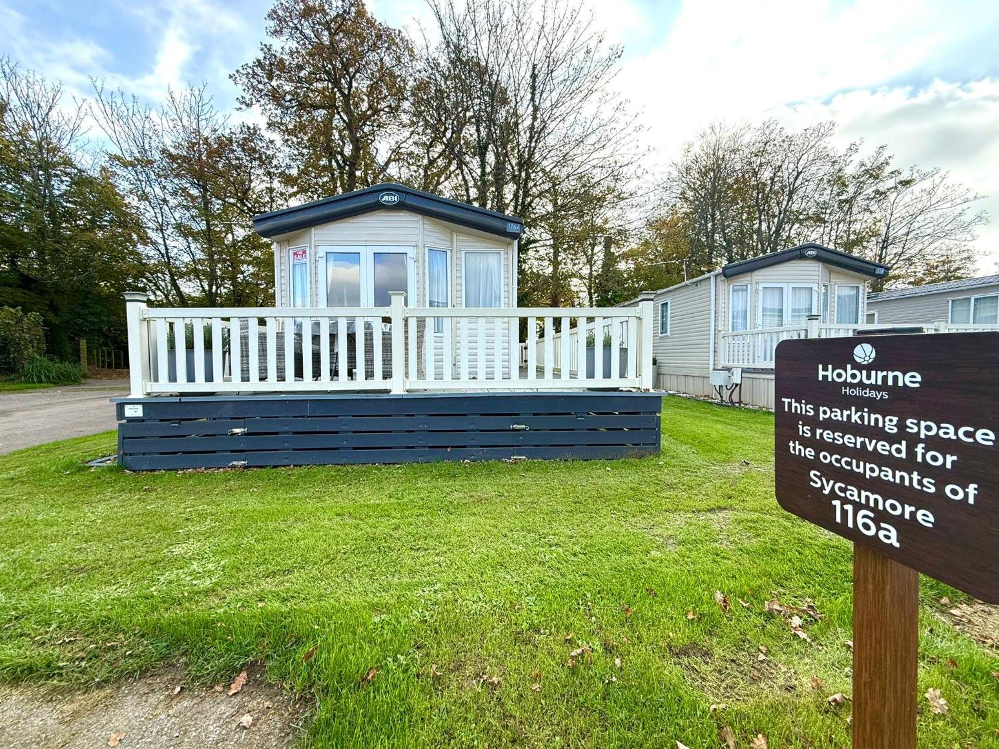 forest beach bashley park Sway Exterior foto